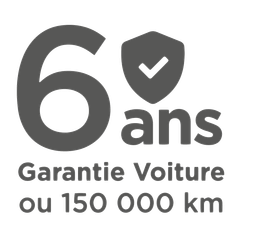 Badge garantie véhicule BYD 6 ans