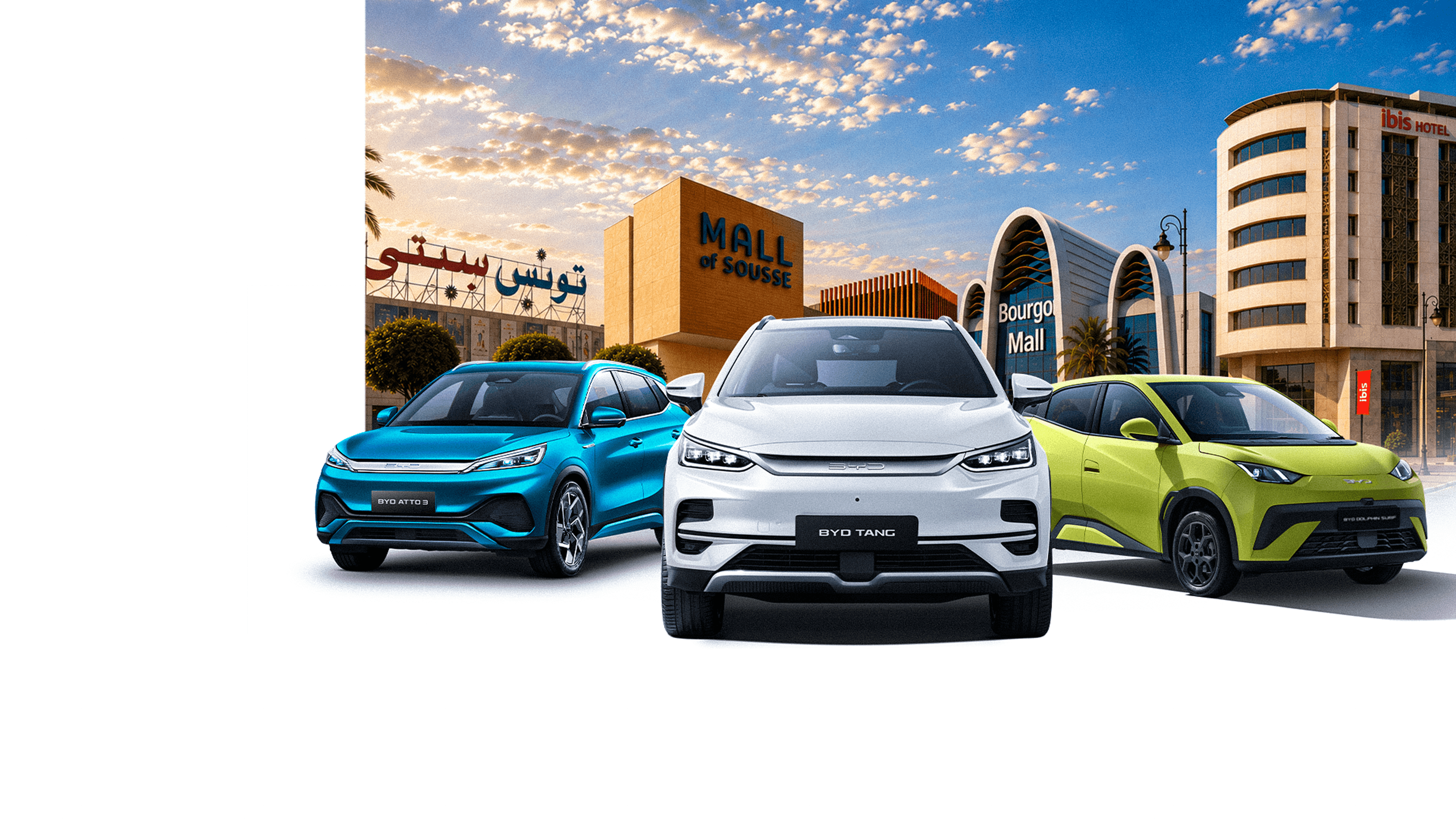 Arrière-plan du roadshow BYD en Tunisie