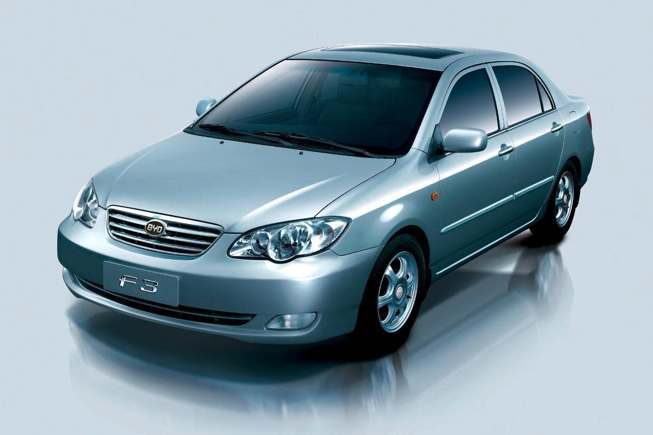 BYD F3 Sedan, première berline entièrement conçue et produite par BYD