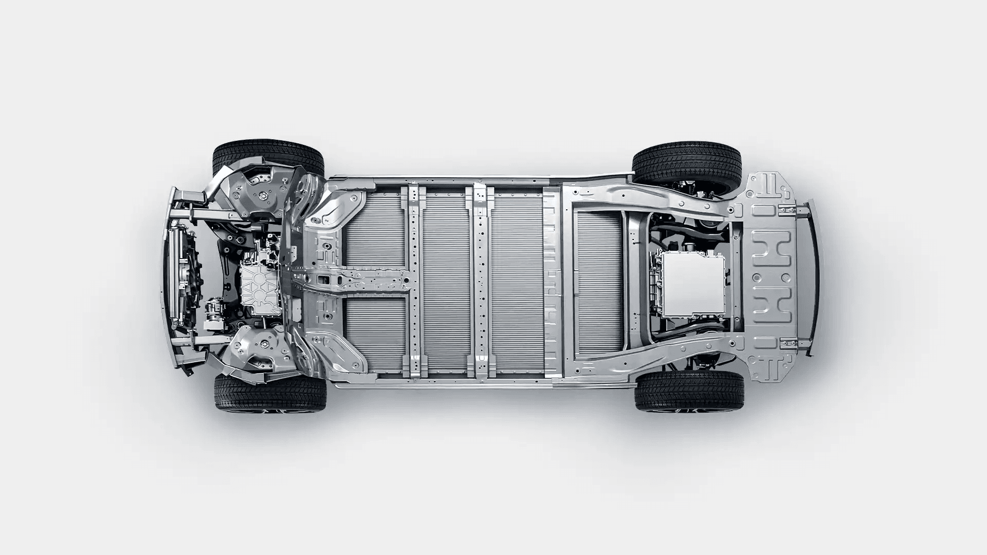 Structure en acier haute résistance du BYD Atto 3 pour plus de sécurité