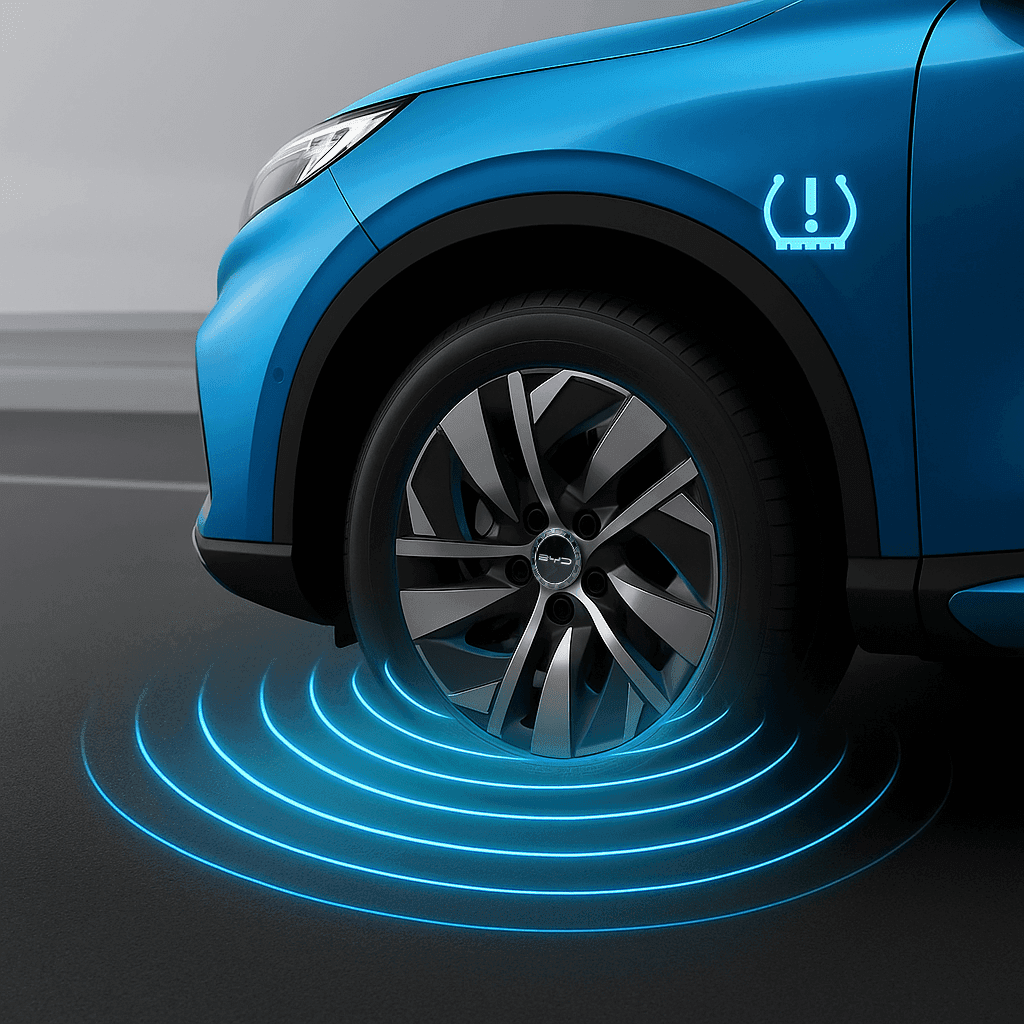Système de surveillance de la pression des pneus du BYD Atto 3