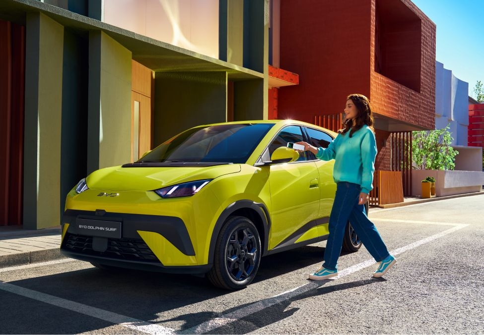 Déverrouillage NFC de la BYD Dolphin Surf avec montre connectée