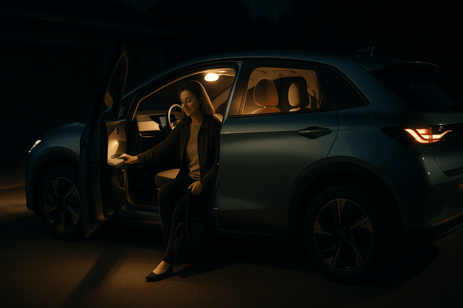 Phares intérieurs automatiques du BYD Dolphin pour une meilleure visibilité