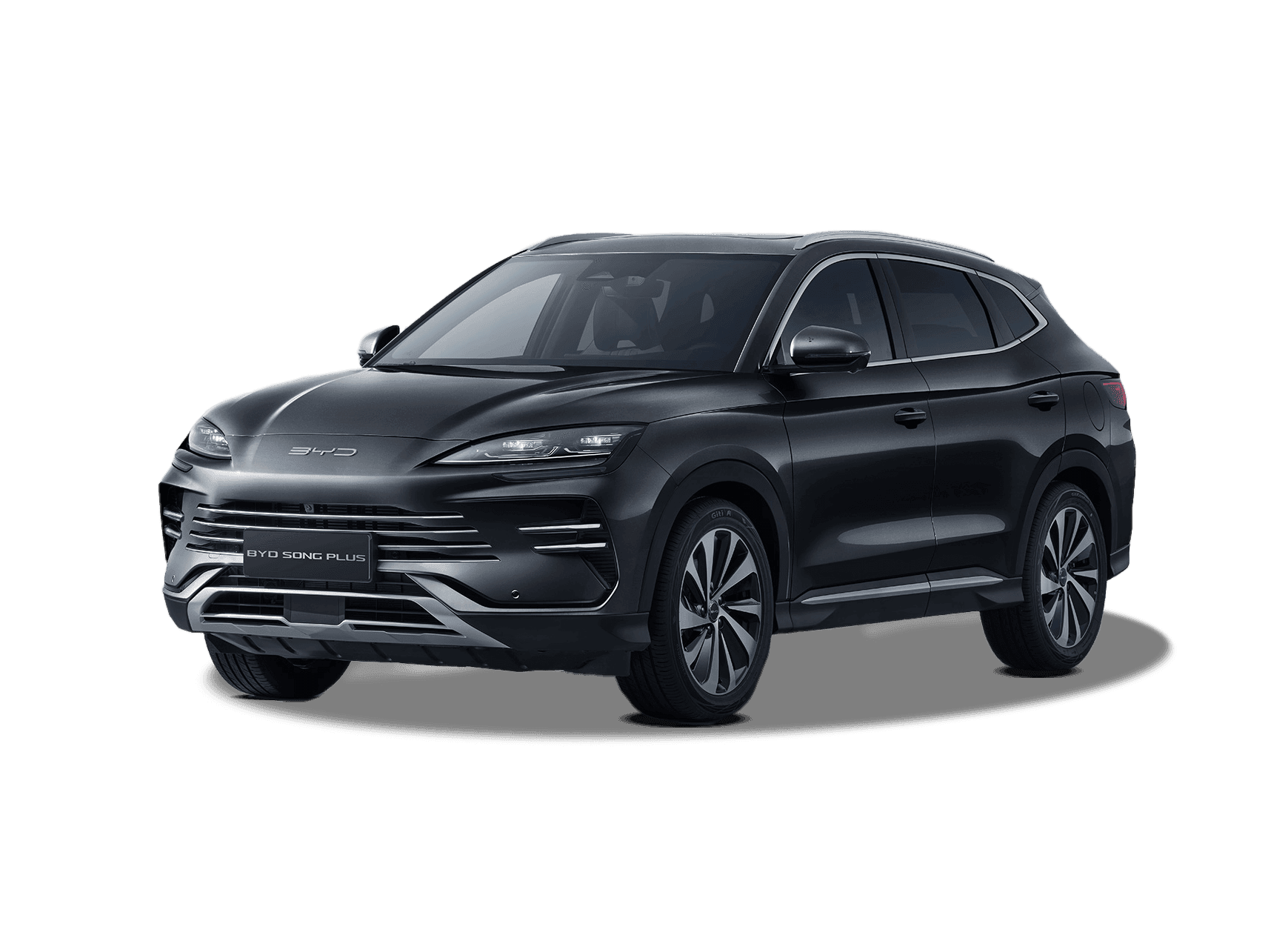 BYD Song Plus DM‑i noir, SUV hybride rechargeable avec grande autonomie électrique