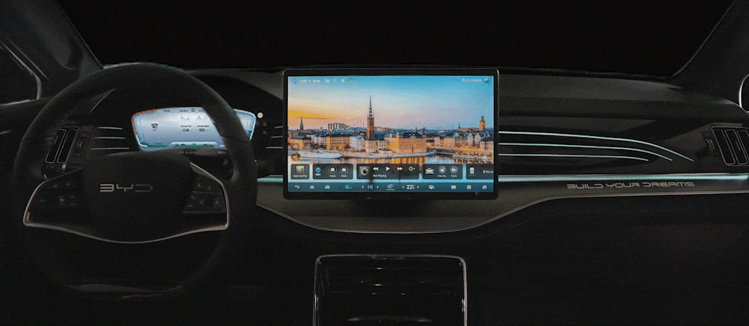 ecran-tactile-rotatif-byd-tang Écran tactile rotatif 15,6 pouces du BYD Tang